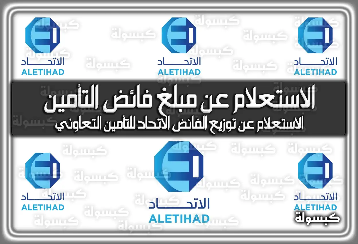 الاستعلام عن مبلغ فائض التأمين 2026 - 1447 (رابط مباشر)
