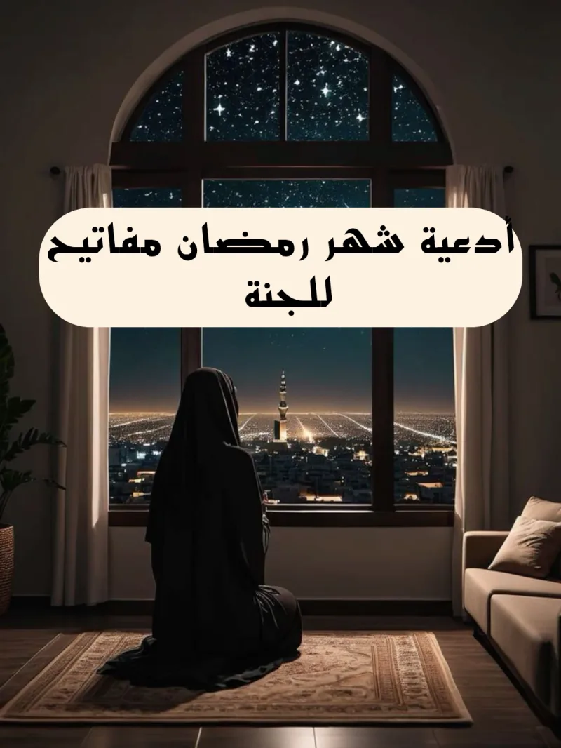 صيغة دعاء شهر رمضان مفاتيح الجنان مكتوب كامل