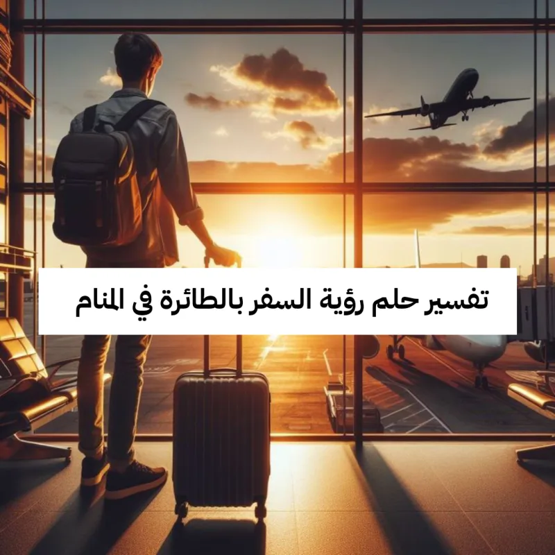 تفسير حلم رؤية السفر بالطائرة في المنام