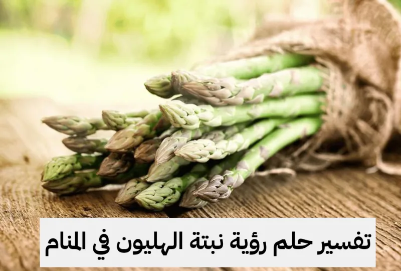 تفسير حلم رؤية نبتة الهليون في المنام