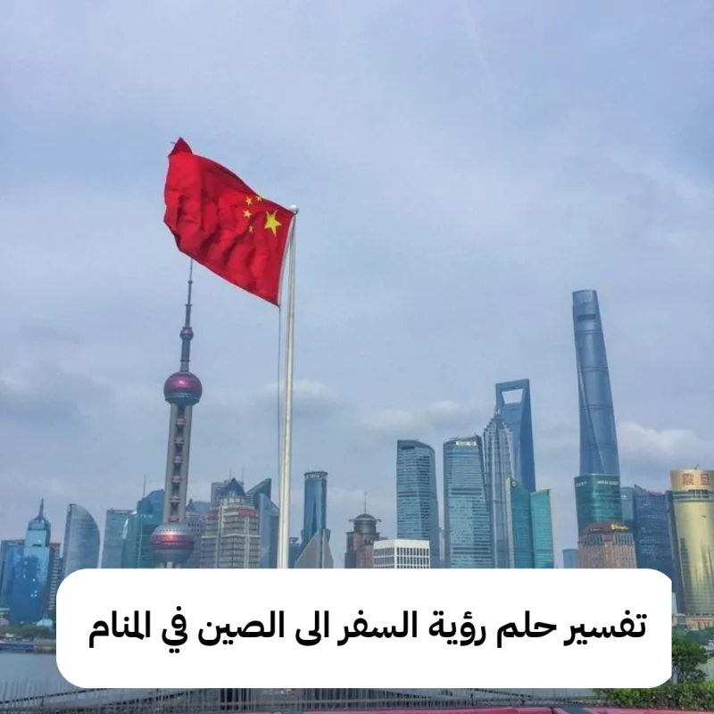 تفسير حلم رؤية السفر الى الصين في المنام