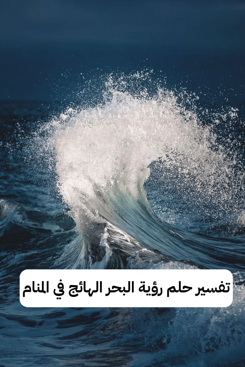 تفسير حلم رؤية البحر الهائج في المنام