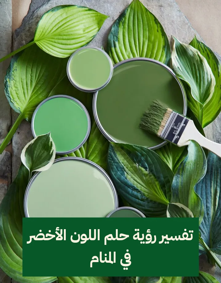 تفسير رؤية حلم اللون الأخضر في المنام