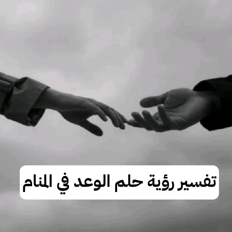 تفسير رؤية حلم الوعد في المنام لابن سيرين