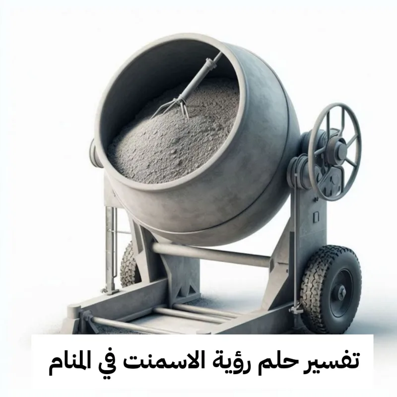 تفسير حلم رؤية الاسمنت في المنام