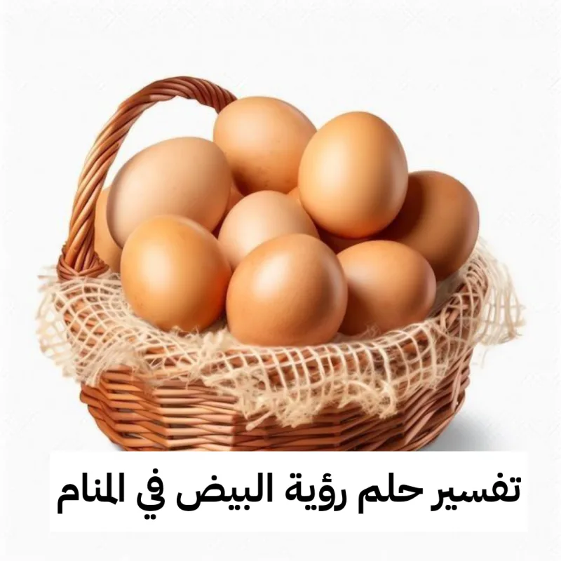 تفسير حلم رؤية البيض في المنام للنابلسي
