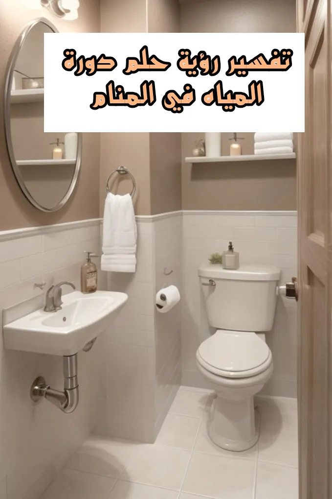 تفسير رؤية حلم دورة المياه في المنام